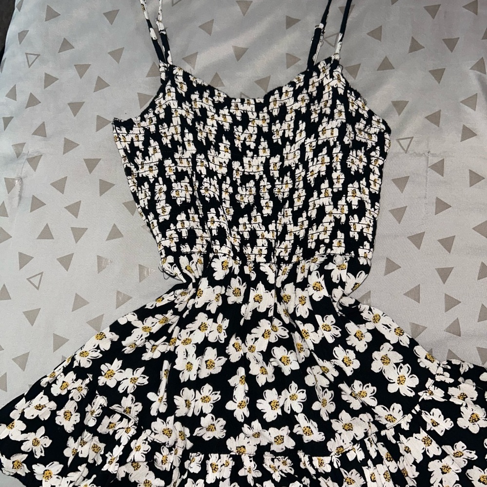 Floral Spaghetti Strap mini top